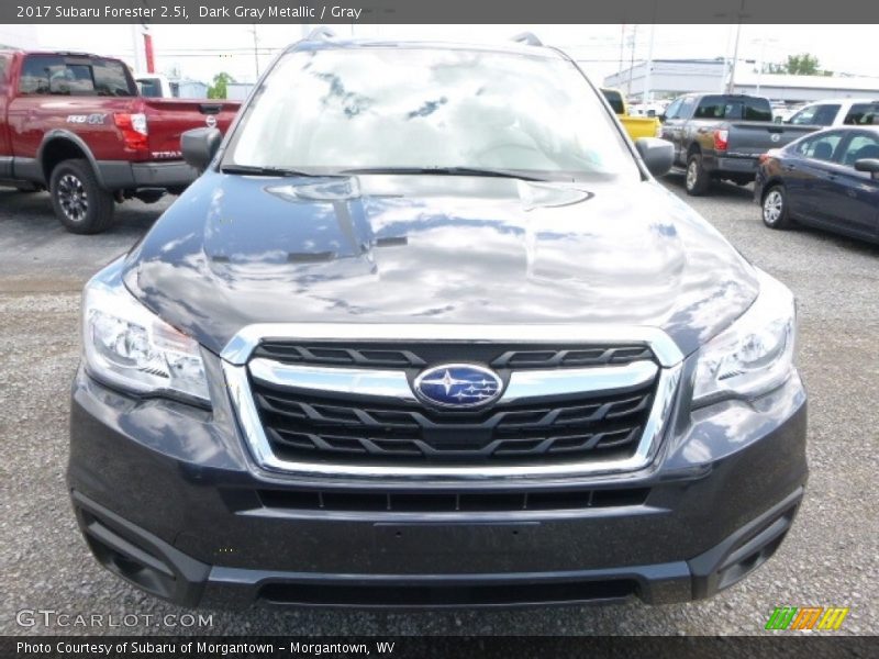 Dark Gray Metallic / Gray 2017 Subaru Forester 2.5i