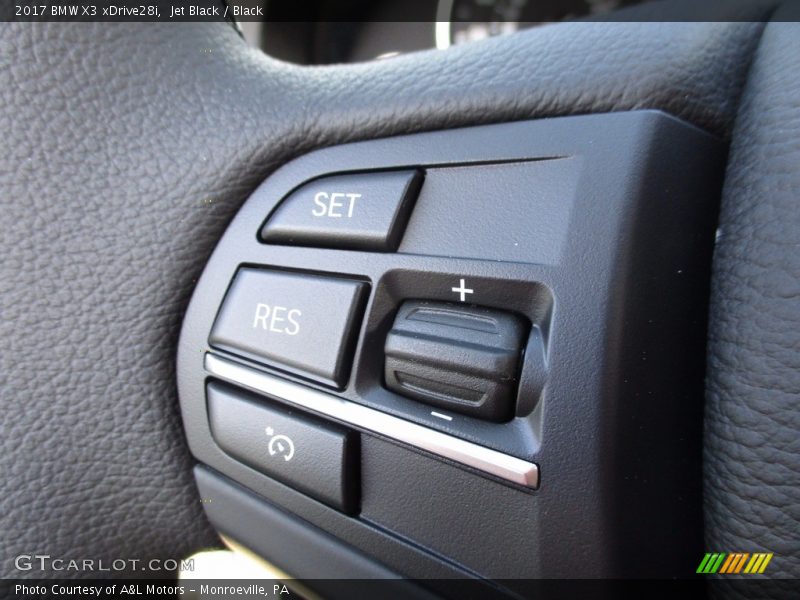 Jet Black / Black 2017 BMW X3 xDrive28i