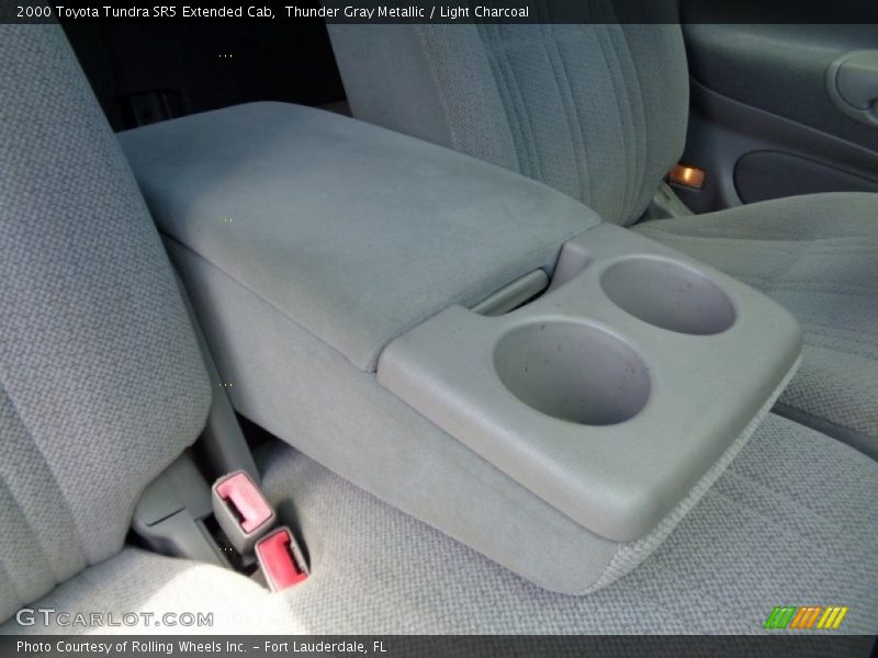 Thunder Gray Metallic / Light Charcoal 2000 Toyota Tundra SR5 Extended Cab