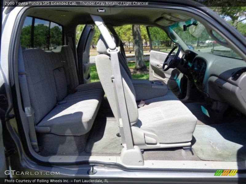 Thunder Gray Metallic / Light Charcoal 2000 Toyota Tundra SR5 Extended Cab