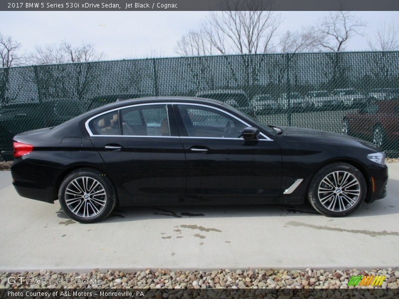 Jet Black / Cognac 2017 BMW 5 Series 530i xDrive Sedan