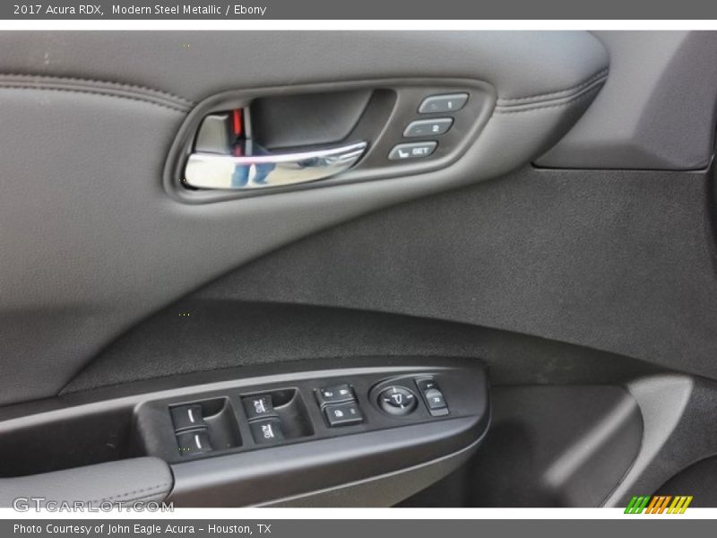 Modern Steel Metallic / Ebony 2017 Acura RDX