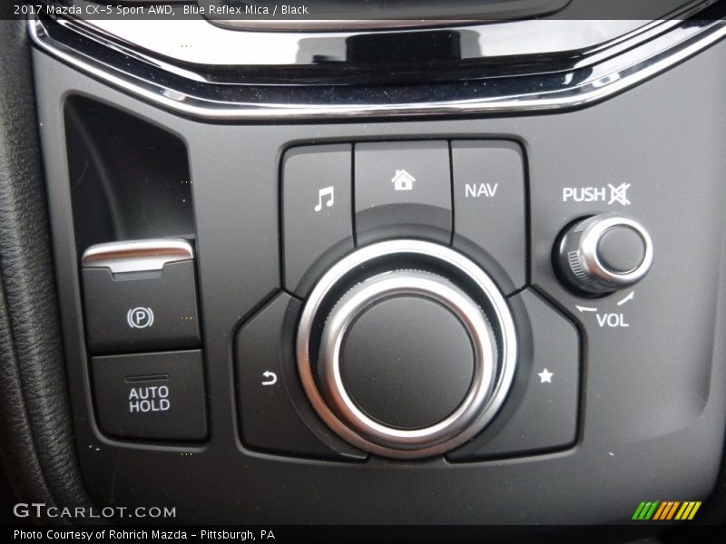 Blue Reflex Mica / Black 2017 Mazda CX-5 Sport AWD
