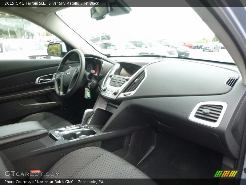 Silver Sky Metallic / Jet Black 2015 GMC Terrain SLE