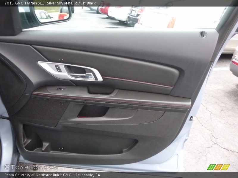 Silver Sky Metallic / Jet Black 2015 GMC Terrain SLE