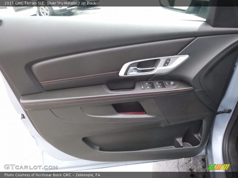 Silver Sky Metallic / Jet Black 2015 GMC Terrain SLE