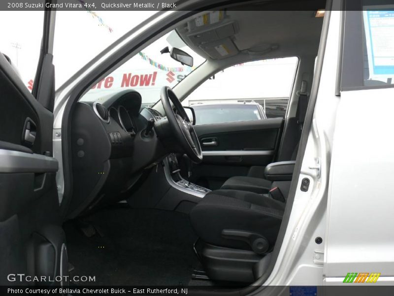 Quicksilver Metallic / Black 2008 Suzuki Grand Vitara 4x4
