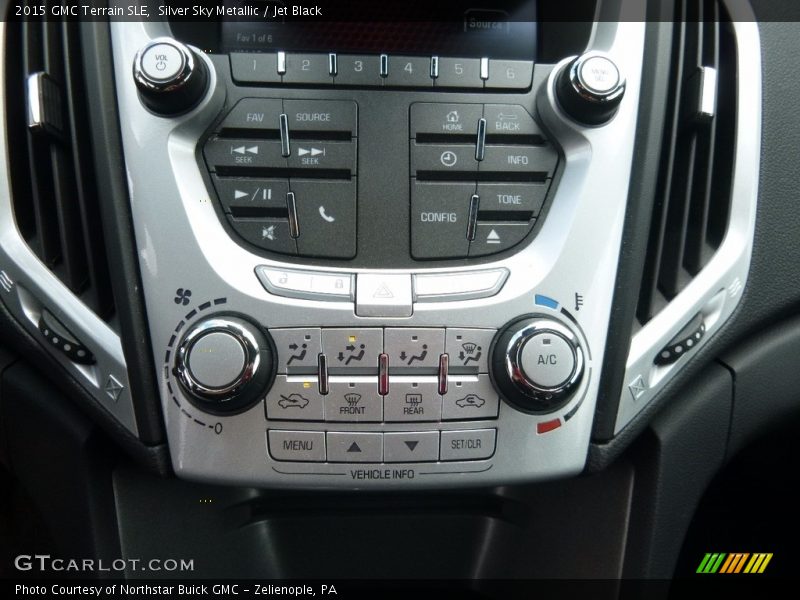 Silver Sky Metallic / Jet Black 2015 GMC Terrain SLE