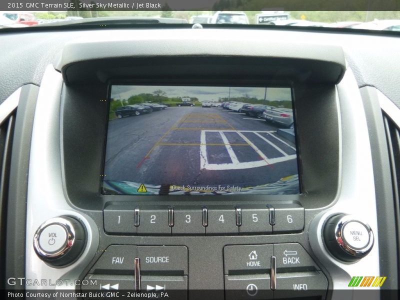 Silver Sky Metallic / Jet Black 2015 GMC Terrain SLE