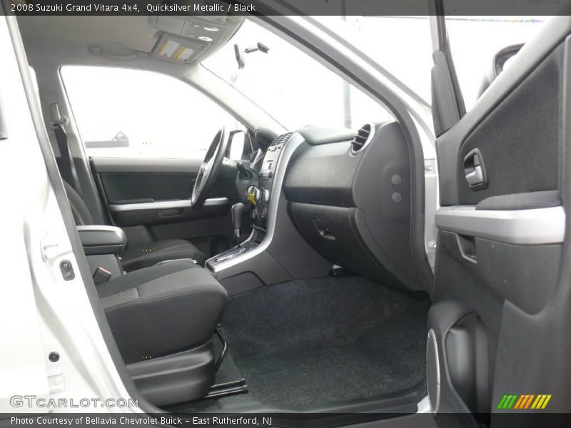 Quicksilver Metallic / Black 2008 Suzuki Grand Vitara 4x4