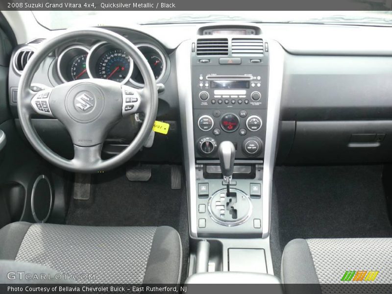Quicksilver Metallic / Black 2008 Suzuki Grand Vitara 4x4