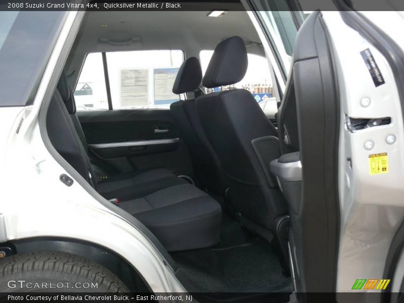 Quicksilver Metallic / Black 2008 Suzuki Grand Vitara 4x4