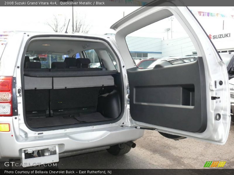 Quicksilver Metallic / Black 2008 Suzuki Grand Vitara 4x4