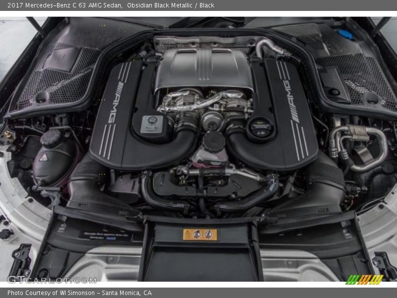  2017 C 63 AMG Sedan Engine - 4.0 Liter AMG DI biturbo DOHC 32-Valve VVT V8