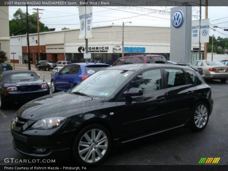 Black Mica / Black 2007 Mazda MAZDA3 MAZDASPEED3 Sport