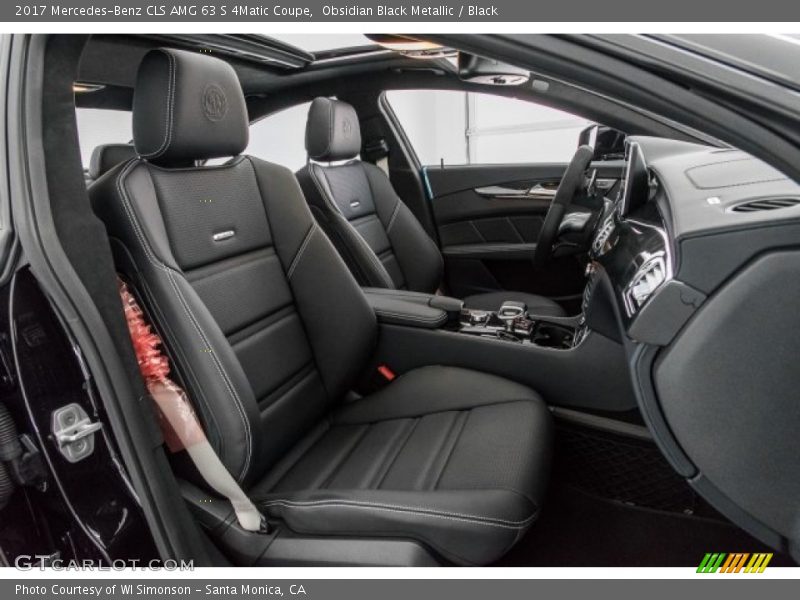 Obsidian Black Metallic / Black 2017 Mercedes-Benz CLS AMG 63 S 4Matic Coupe