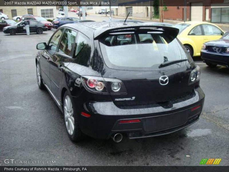 Black Mica / Black 2007 Mazda MAZDA3 MAZDASPEED3 Sport