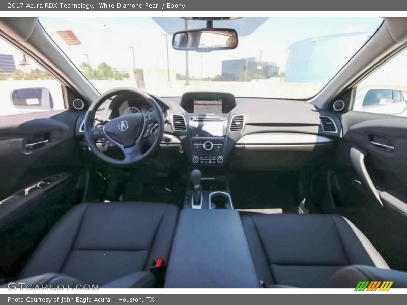 White Diamond Pearl / Ebony 2017 Acura RDX Technology