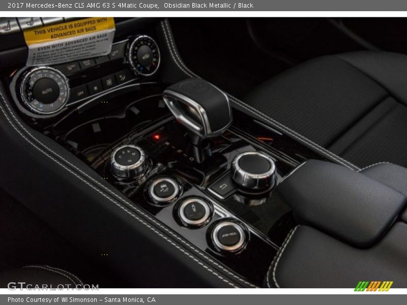 Controls of 2017 CLS AMG 63 S 4Matic Coupe