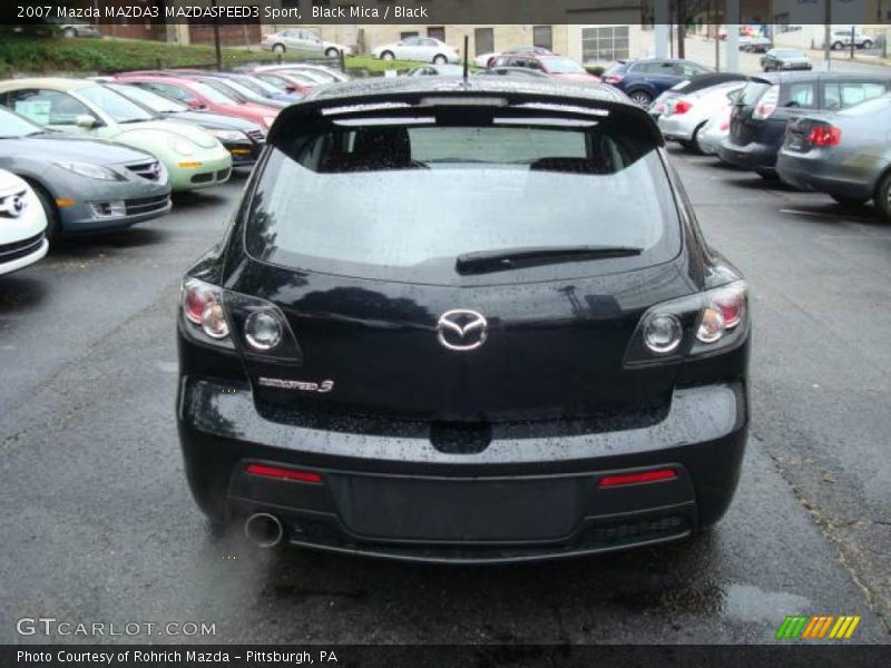 Black Mica / Black 2007 Mazda MAZDA3 MAZDASPEED3 Sport