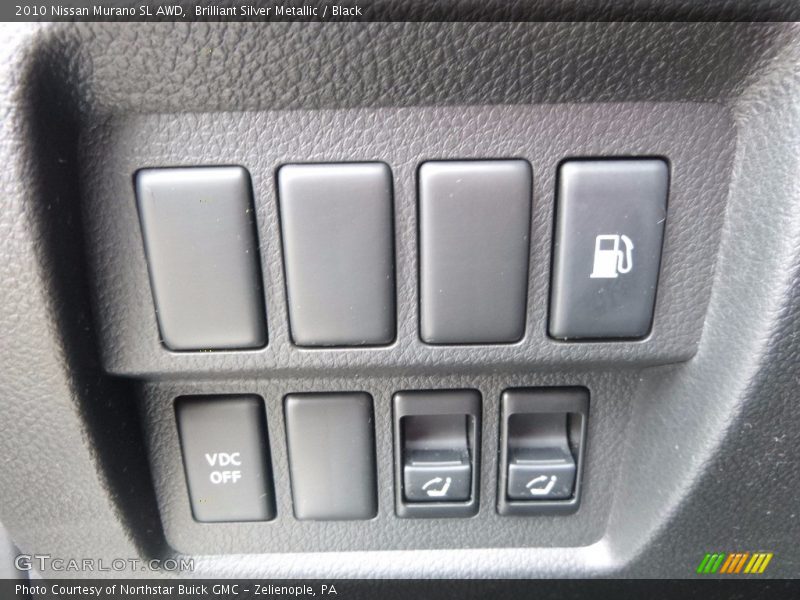 Brilliant Silver Metallic / Black 2010 Nissan Murano SL AWD