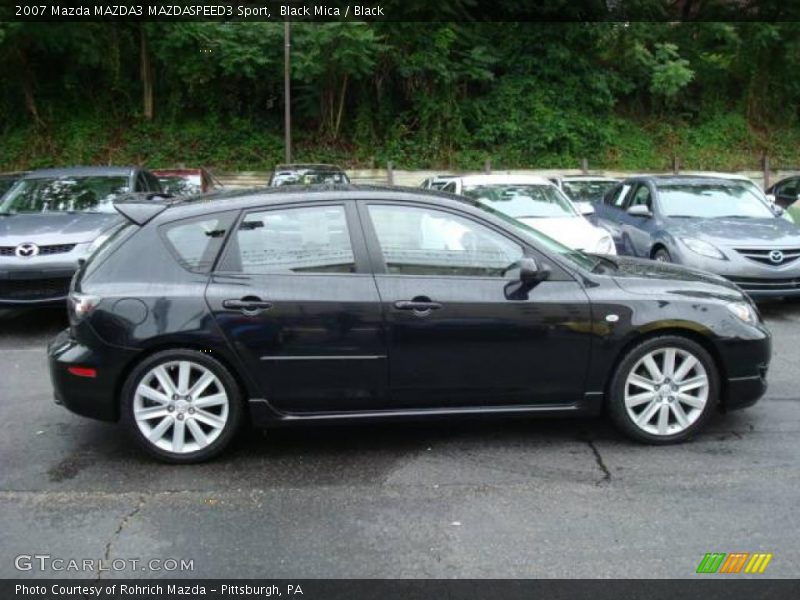 Black Mica / Black 2007 Mazda MAZDA3 MAZDASPEED3 Sport