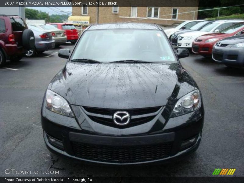 Black Mica / Black 2007 Mazda MAZDA3 MAZDASPEED3 Sport