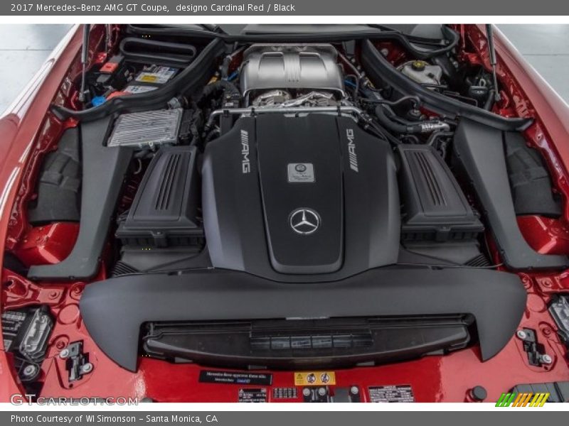  2017 AMG GT Coupe Engine - 4.0 Liter AMG Twin-Turbocharged DOHC 32-Valve VVT V8