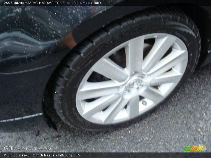 Black Mica / Black 2007 Mazda MAZDA3 MAZDASPEED3 Sport