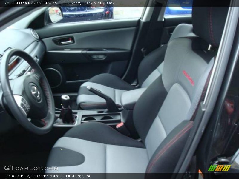 Black Mica / Black 2007 Mazda MAZDA3 MAZDASPEED3 Sport