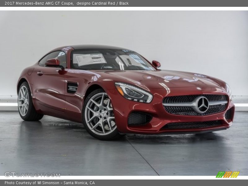 Front 3/4 View of 2017 AMG GT Coupe