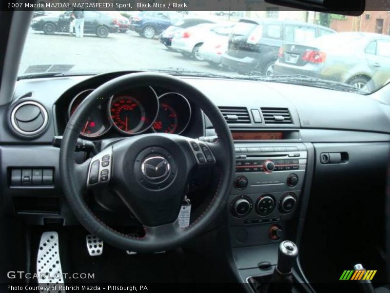 Black Mica / Black 2007 Mazda MAZDA3 MAZDASPEED3 Sport