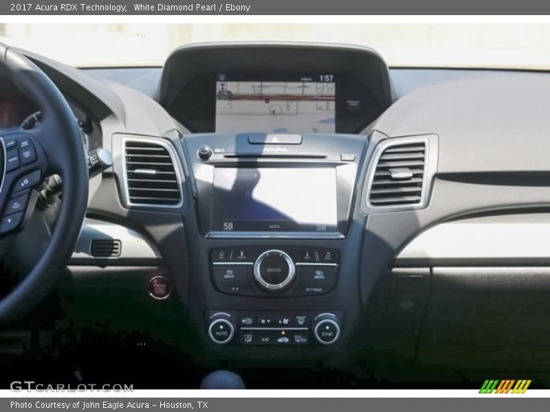 White Diamond Pearl / Ebony 2017 Acura RDX Technology