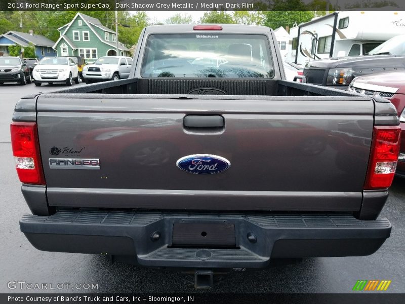 Dark Shadow Grey Metallic / Medium Dark Flint 2010 Ford Ranger Sport SuperCab