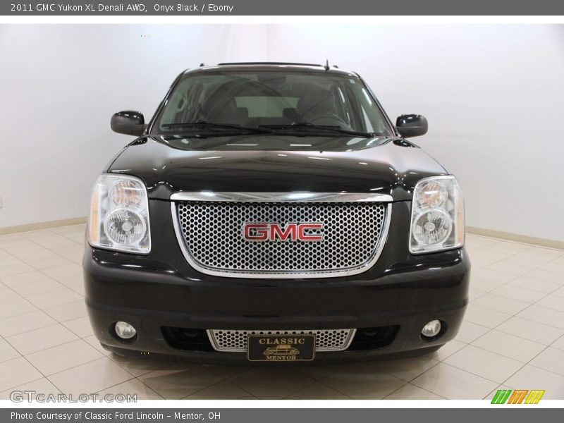 Onyx Black / Ebony 2011 GMC Yukon XL Denali AWD