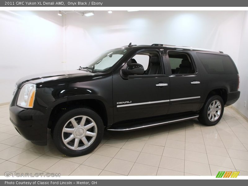 Onyx Black / Ebony 2011 GMC Yukon XL Denali AWD