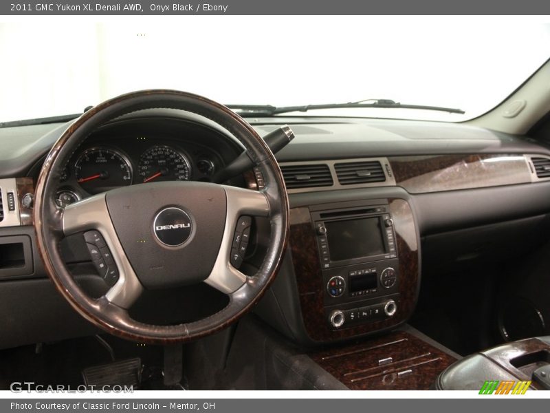 Onyx Black / Ebony 2011 GMC Yukon XL Denali AWD