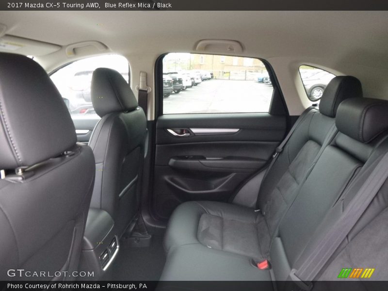 Blue Reflex Mica / Black 2017 Mazda CX-5 Touring AWD