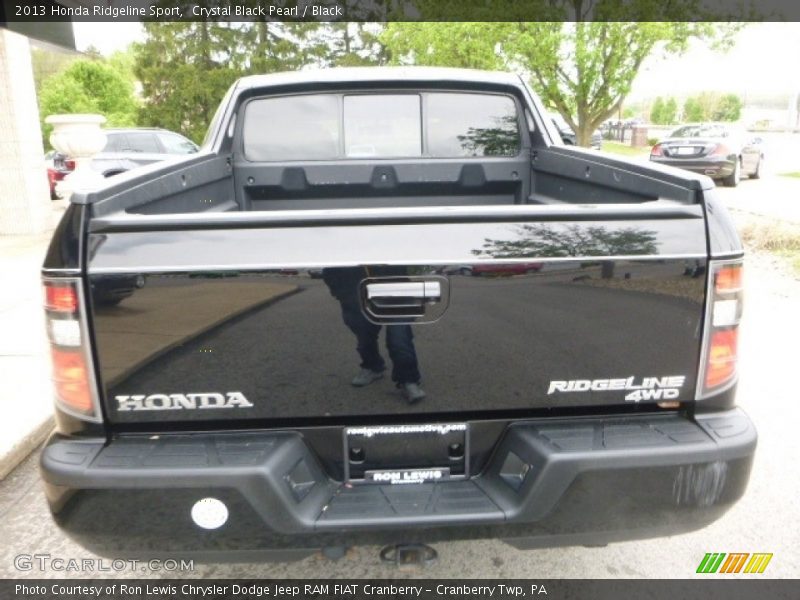 Crystal Black Pearl / Black 2013 Honda Ridgeline Sport