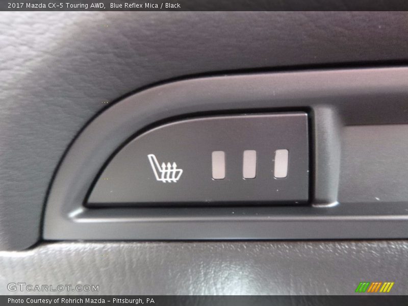 Blue Reflex Mica / Black 2017 Mazda CX-5 Touring AWD