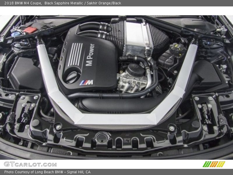  2018 M4 Coupe Engine - 3.0 Liter M TwinPower Turbocharged DOHC 24-Valve VVT Inline 6 Cylinder