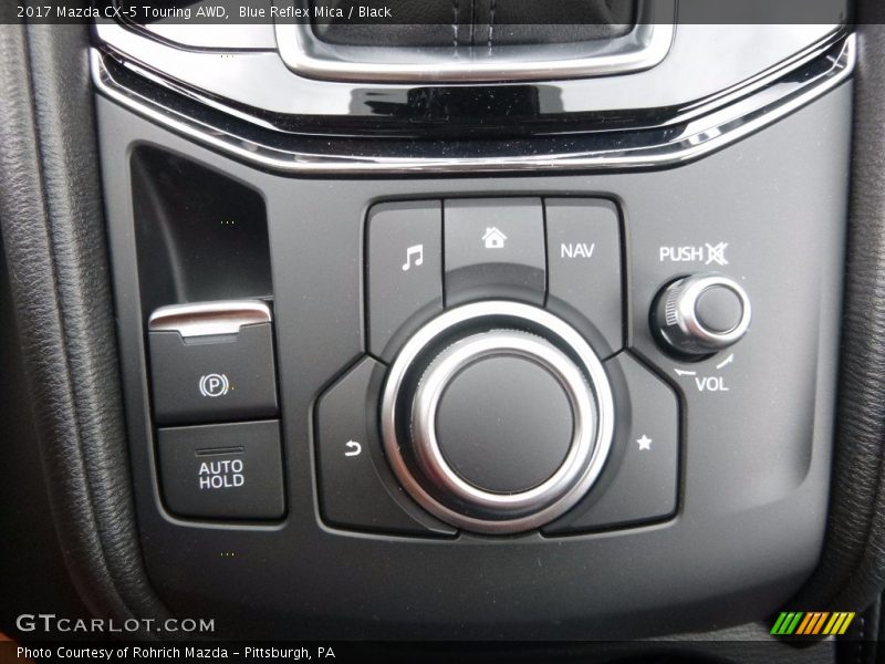 Blue Reflex Mica / Black 2017 Mazda CX-5 Touring AWD