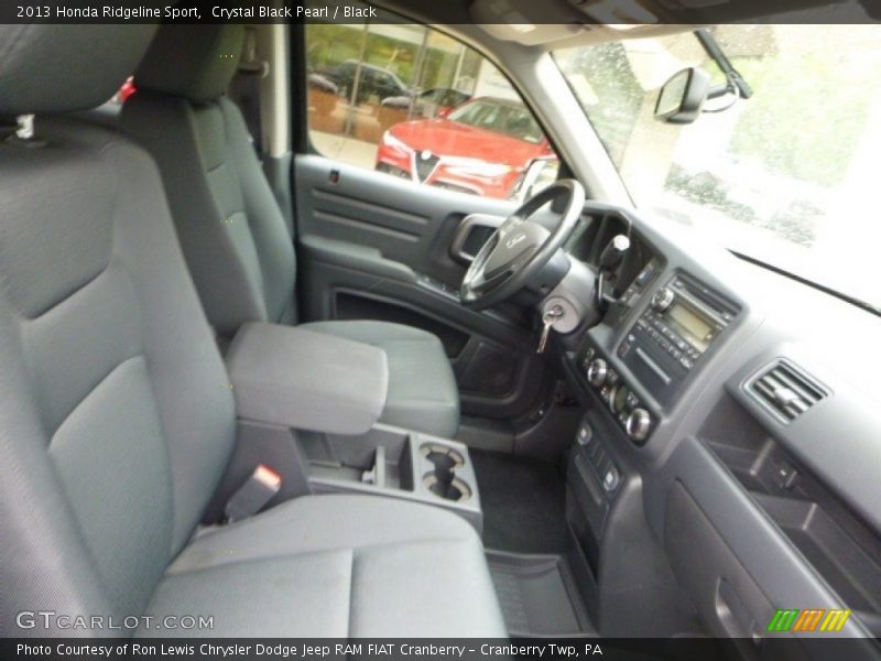 Crystal Black Pearl / Black 2013 Honda Ridgeline Sport