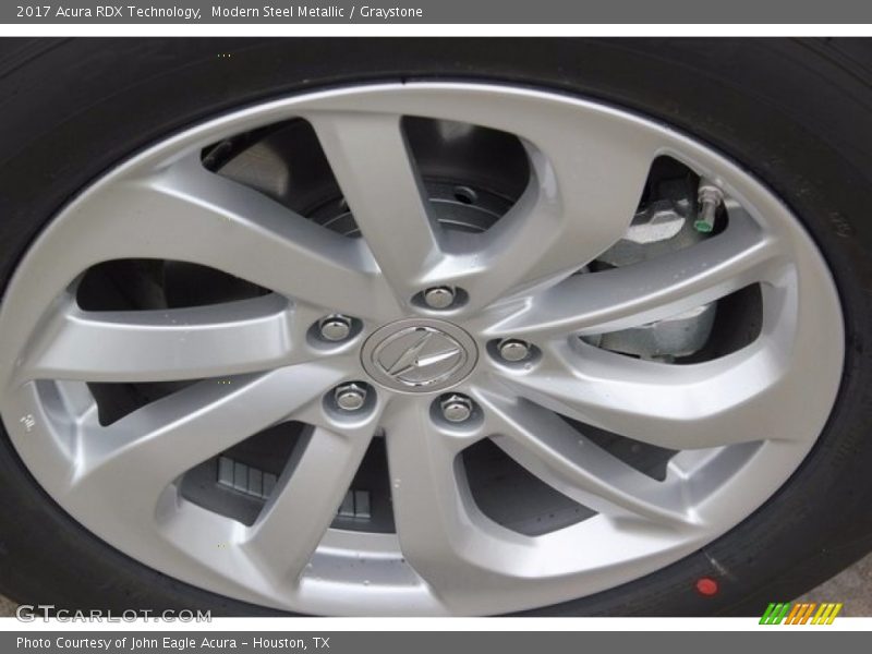 Modern Steel Metallic / Graystone 2017 Acura RDX Technology