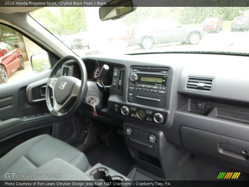 Crystal Black Pearl / Black 2013 Honda Ridgeline Sport