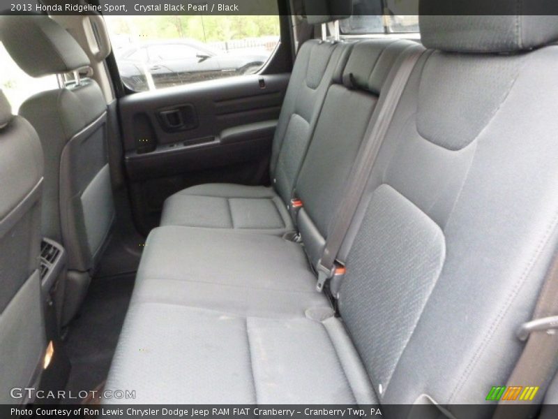 Crystal Black Pearl / Black 2013 Honda Ridgeline Sport