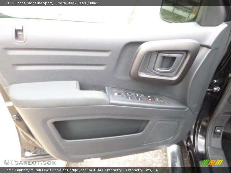 Crystal Black Pearl / Black 2013 Honda Ridgeline Sport