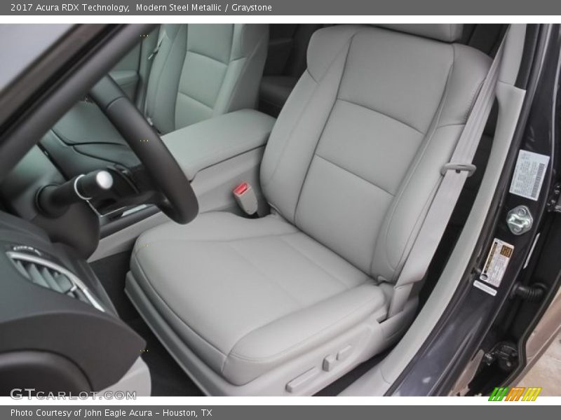 Modern Steel Metallic / Graystone 2017 Acura RDX Technology