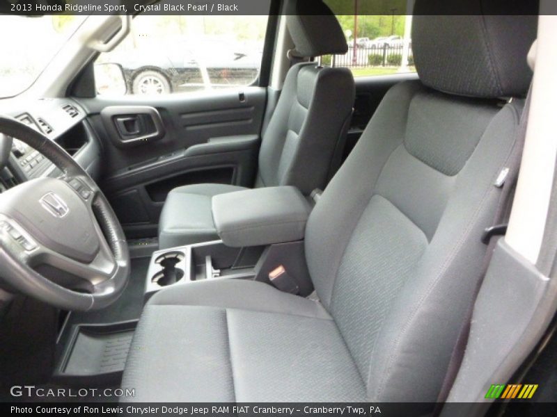 Crystal Black Pearl / Black 2013 Honda Ridgeline Sport