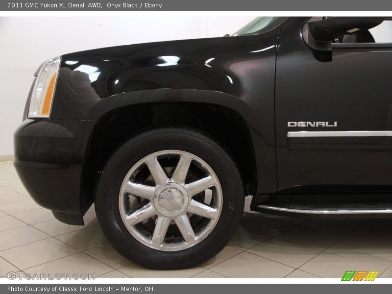 Onyx Black / Ebony 2011 GMC Yukon XL Denali AWD